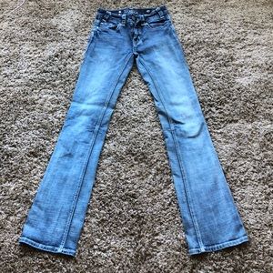 Rock and roll cowgirl boot cut jeans